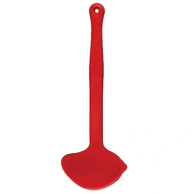 Image of Colourworks Silicone 27cm Ladle Red