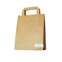 Image of Paper Takeaway BAG Brown (250 Pack) SPIC01 A