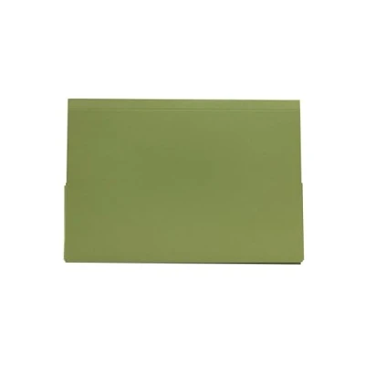 Image of Exacompta Guildhall Legal Double Pocket Wallet Foolscap Green (25 Pk)