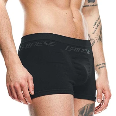 Image of Dainese Quick Dry Boxer, Motorbike Thermal Underwear, Men, Black, XL/X