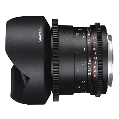Image of Samyang 14 mm T3.1 VDSLR II Manual Focus Video Lens for Micro Four Thirds Camera