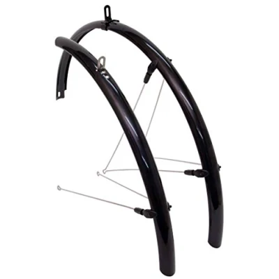 Image of ETC Road Full Length Mudguard Set, Black, 700 x 25 32