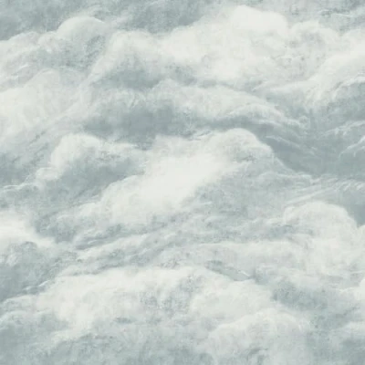 Image of Belgravia Cloud Textured Wallpaper Calm Vinyl for Adults and Kids Modern Living Room, Bedroom, Hallway Decorative Luxury Blue