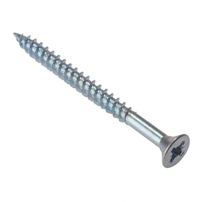 Image of ForgeFix General Purpose Twin Thread Screws 1/2&quot; x 8 Zinc Plated Box 200