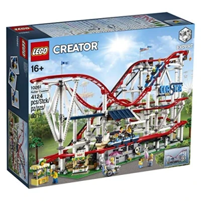 Image of LEGO Creator Expert Roller Coaster 10261 Building Kit (4124 Pieces)