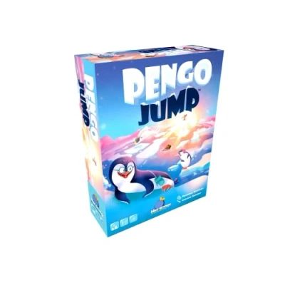 Image of Blue Orange Pengo Jump Family Game Ages 6+ 1 4 Players 10 Minutes Playing Time