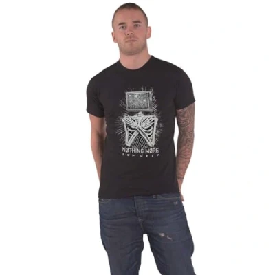 Image of Rock Off officially licensed products Nothing More Not Machines T Shirt M Black