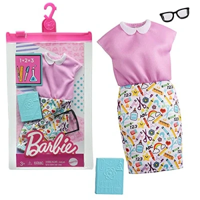 Image of Barbie Career Teacher Fashion Pack