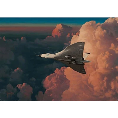 Image of Avro Vulcan V Bomber Jet Aircraft Airplane Plane Birthday Fathers Day Blank Card