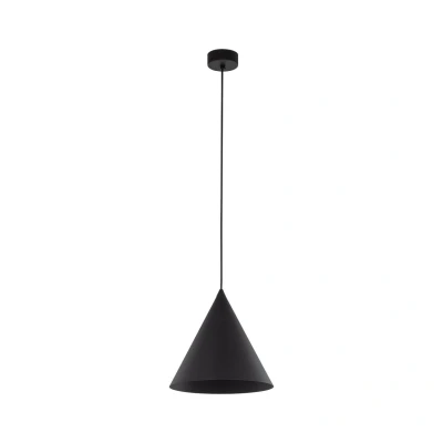 Image of TK Lighting Cono pendant light, 1 bulb, Ø 25 cm, black