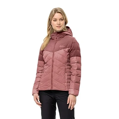 Image of Jack Wolfskin Women&#039;s Tundra Down Hoody W Jacket, Blush Powder, S