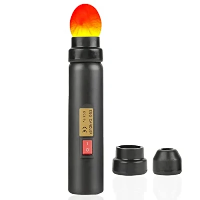 Image of FILFEEL Egg Candler Test Lamp, LED Light Tester Auto Mini Lighting Incubator for Experiment Exclusive (5.9 x 1.4 in)