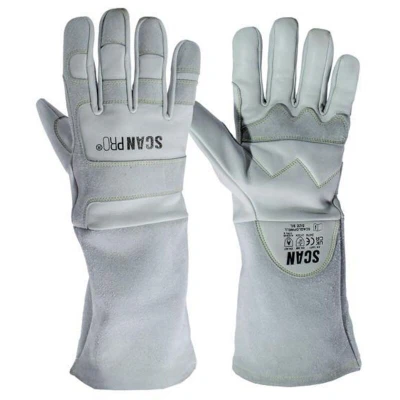 Image of Scan Premium Leather Welding Gloves Size XL (Size 10)