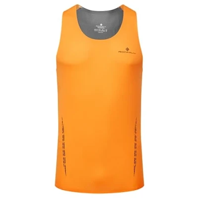 Image of Ronhill Running, Men&#039;s Tech Race Vest, Tangelo/Artemis, S
