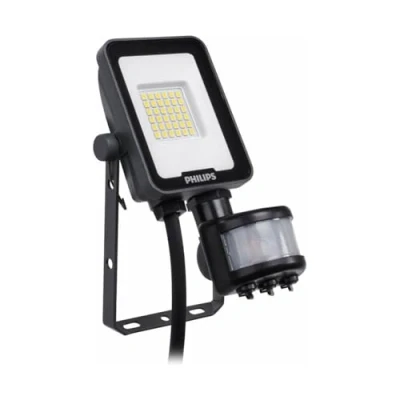 Image of Ledinaire LED Mini Floodlight 3000K 10W 1100lm PIR Sensor IP65