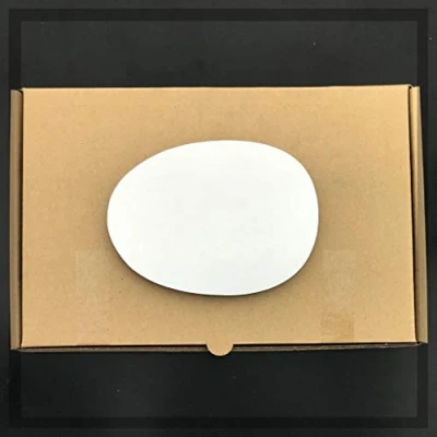 Image of Fits Toyota Aygo 2005 to 2013 Wing Mirror Glass LEFT HAND ( UK Passenger Side )
