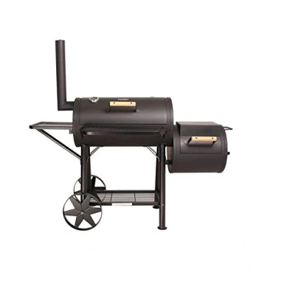Image of CosmoGrill™ Smoker 90KG XXL Barbecue with Temperature Gauge &amp; Charcoal BBQ Barrel