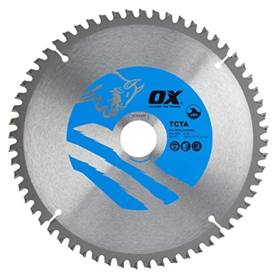 Image of OX Alu/Plastic/Laminate Cutting Circular Saw Blade 216/30mm, 60 Teeth TCG