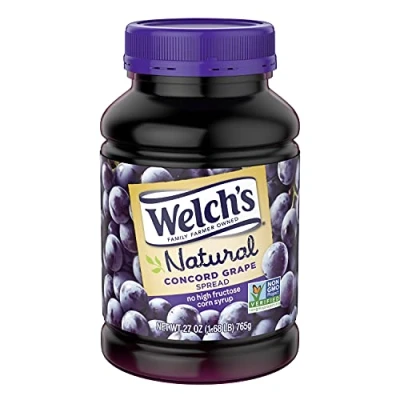 Image of Welchs Natural Concord Grape Spread 765g (27 OZ)