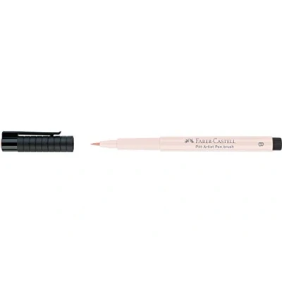 Image of Faber Castell Art &amp; Graphic Pitt Artist Pen Brush India Ink Pen, Pale Pink, Single For Art, Craft, Drawing, Sketching, Home, School, University, Colouring