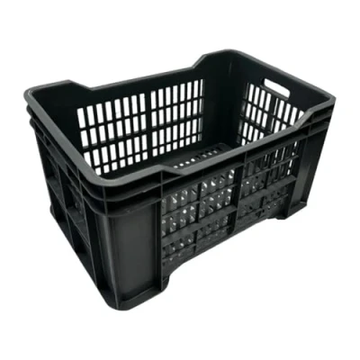 Image of Vogue Perforated Plastic Storage Crate 542x360x290mm