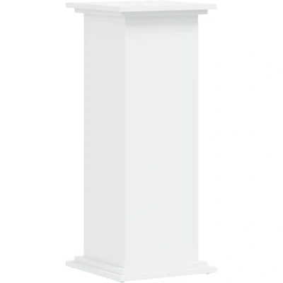 Image of vidaXL Plant Stand White 33x33x80 cm Engineered Wood