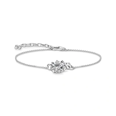 Image of Thomas Sabo , Women’s Sterling silver Not a gem Bracelet, Silver, 19cm A1982 643 14 L19V
