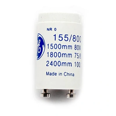 Image of GE Pack of 10 Philips Fluorescent Starters for Lights 70 125w S16, 2G10, 3.7 W