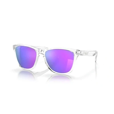 Image of Oakley Frogskins Unisex Sunglasses, Size: One Size, Prizm violet