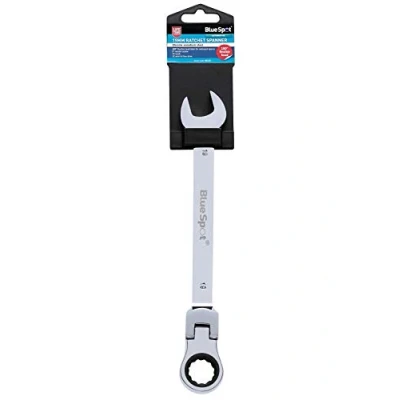 Image of Blue Spot Tools 05115 19mm Chrome Vanadium Ratchet Spanner Flexible Head (180)