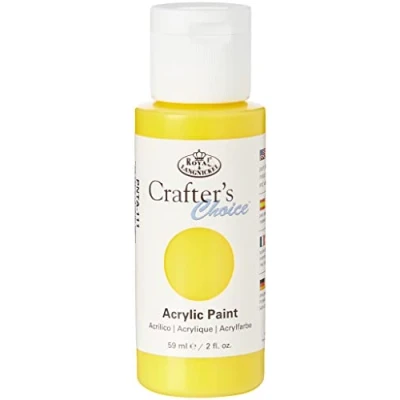 Image of Royal &amp; Langnickel Pale Yellow Acrylic Paint 59ml