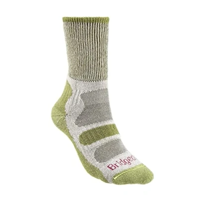 Image of Bridgedale HIKE Lightweight Cotton Cool Comfort Boot Women&#039;s Medium Spring Green