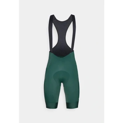 Image of POC Cadence BIB Shorts Leggings, Men&#039;s, Size: Large, Pargasite green