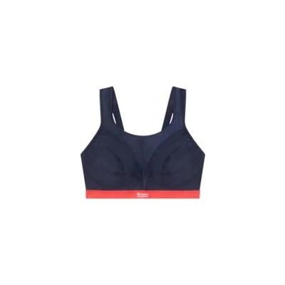 Image of Champion Women&#039;s Shock Absorber SN109 Active D+ Classic Bra, Dark Blue/Red, 30FF