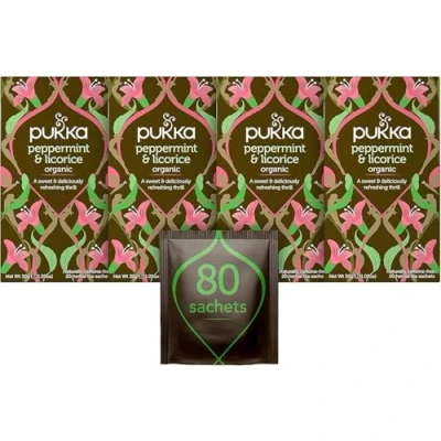 Image of Pukka Peppermint &amp; Licorice Tea 30g (Case of 4)