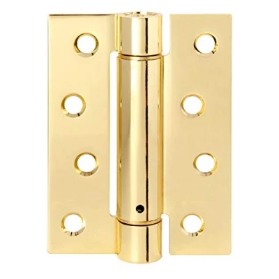 Image of Excel DH000469 DH469 4&quot; Single Action Spring Hinge, Polished Brass