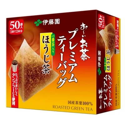 Image of Itoen Premium Tee Bag Houjji Tea 1.8g 50 peace Green (Pack Type)
