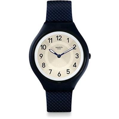Image of Swatch Unisex Digital Quartz Watch with Silicone Strap SVUN101