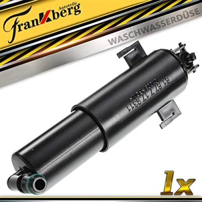 Image of Frankberg 1x Headlight Washer Nozzle Front Left or Right Compatible with 3 Series E90 316 335 M3 2005 2011 E91 2004 2012 E92 2006 2013 E93 318 Replace# 61677179311