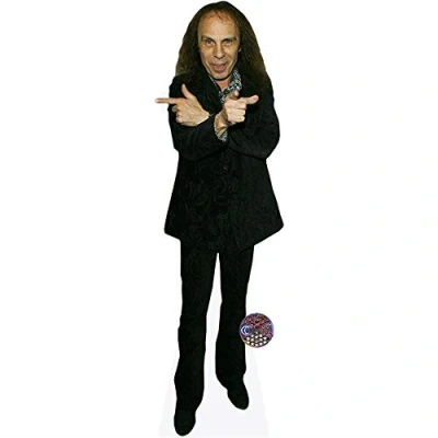 Image of Ronnie James Dio (Black Outfit) Mini Size Cutout