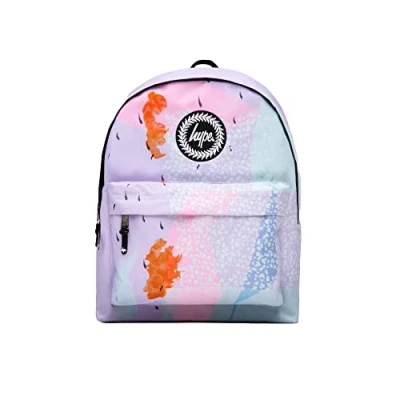 Image of hype Unisex Kids Lilic Geo Backpack, Lilac Geo, One Size UK