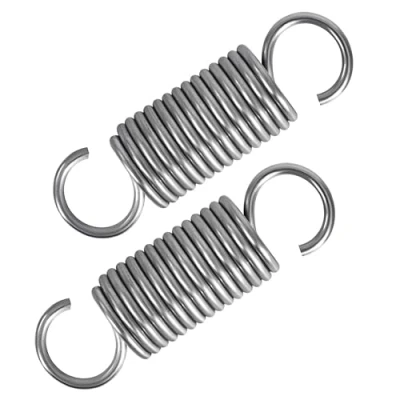 Image of GUNGY Tension Springs with Hooks Stainless Steel Spring 60 mm Outer Diameter 18 Wire 2 Maximum Tensile Force 8.3 kg x Pack of