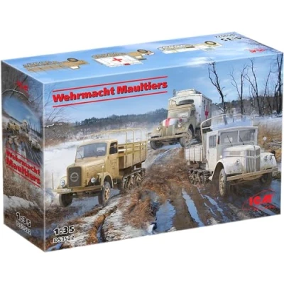 Image of ICM ICMDS3522 Scale Model kit, Gray