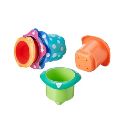Image of Nuby Splish Splash Stack Copper 1set Multicolour 6152
