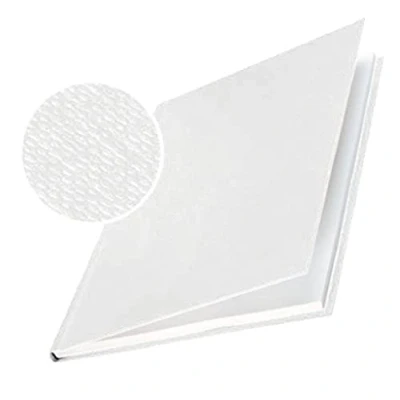 Image of Leitz 73920001 impressBIND Hard Covers, 10.5 mm Spine, White, Pack of 10