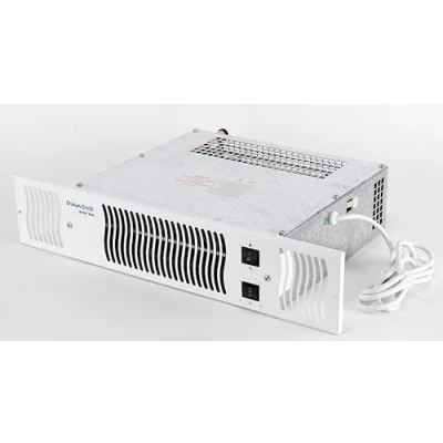 Image of Bidex Diamond 500 Central Heating Kitchen Plinth Heater: White Grille Under cupboard heater