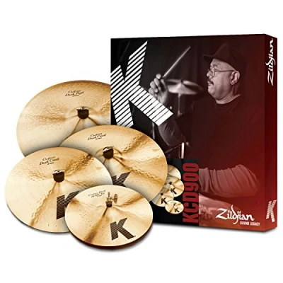 Image of Zildjian KCD900 K Custom Series Dark Cymbal Box Set 14 Inch Hi Hats, 16 Inch/18 Crash, 20 Ride