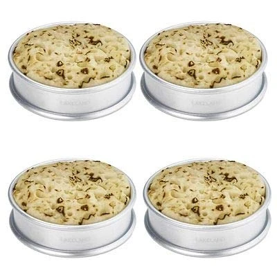 Image of lakeland Crumpet Rings 8.5cm Pack of 4 Perfect for Homemade Crumpets &amp; Muffins