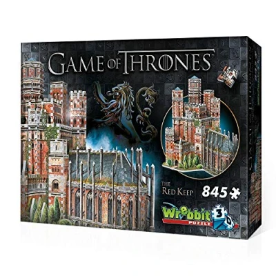 Image of Wrebbit3D Game of Thrones: Red Keep (845pc) 3D Puzzle Ages 14+