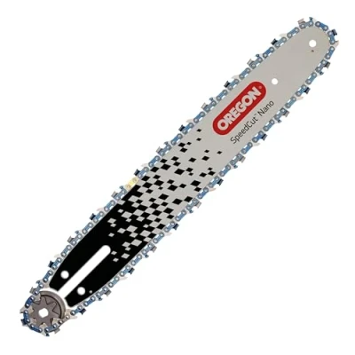 Image of Oregon SpeedCut Nano Chainsaw Upgrade Kit, 59 Drive Link Chain &amp; 14 (35cm) Bar, .325 Low Profile Pitch, 1.1mm Gauge, for Battery Powered Lightweight Petrol Chainsaws, fits Stihl